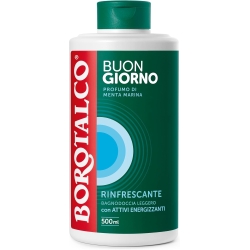 BOROTALCO Buongiorno - Bagnodoccia Rinfrescante Profumo di Menta Marina 500 ml