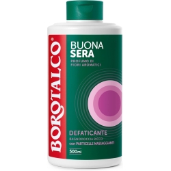 BOROTALCO Buonasera - Bagnodoccia Defaticante Profumo di Fiori Aromatici 500 ml