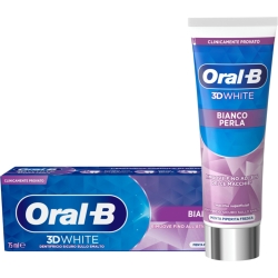 ORAL B 3d White Bianco Perla Menta Piperita Fresca - Dentifricio 75 ml