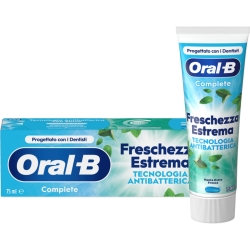 ORAL B Complete Freschezza Estrema - Dentifricio con Tecnologia Antibatterica 75 ml