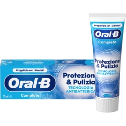 ORAL B Complete Protezione E Pulizia - Dentifricio con Tecnologia Antibatterica 75 ml