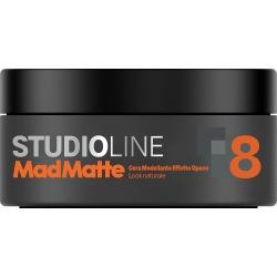 Studio Line 8 Mad Matte - Cera Modellante Effetto Opaco Per Capelli 75 ml
