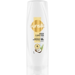 SUNSILK Cocco e Aloe Vera - Balsamo per Capelli Secchi e Sfibrati 200 ml