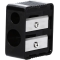 Dual Makeup Sharpener - Temperino Matite Occhi a Doppio Cilindro