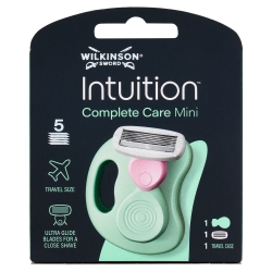 Intuition Complete Care - Mini Rasoio da Viaggio con Custodia