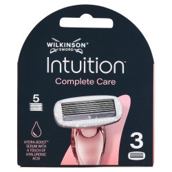 Intuition Complete Care - 5 Lame di ricambio con siero Hydra-Boost per rasatura profonda