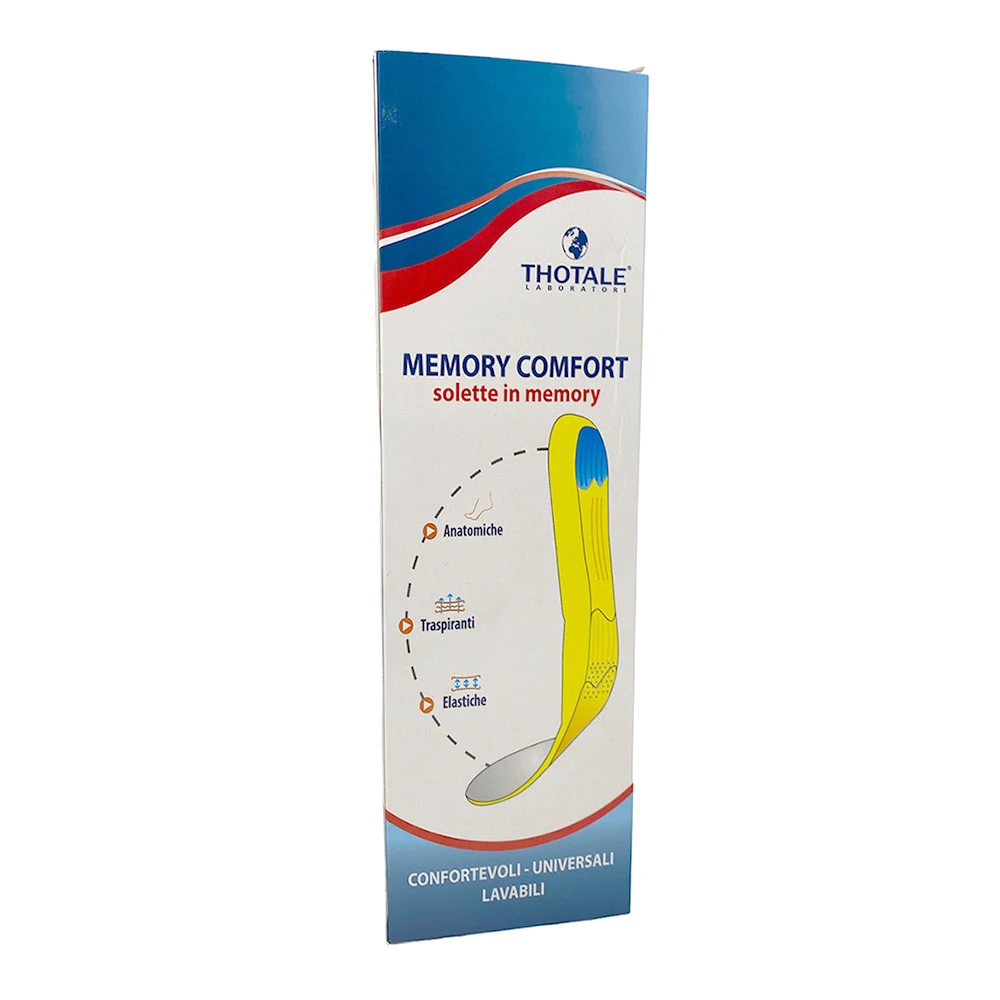 Thotale Memory Comfort - Solette Plantari In Memory Taglia L 42-45