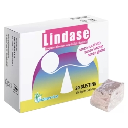 Lindase Polvere 20 Bustine 4 gr - Integratore di Calcio E Magnesio