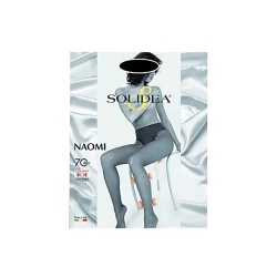 Solidea Naomi - collant Modellante 70 den (12-15 Mmhg) compressione graduata Taglia 4L Nero
