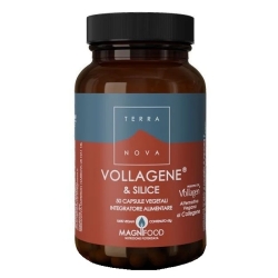 Terranova Vollagene & Silice 50 Capsule - Integratore di Collagene Vegano