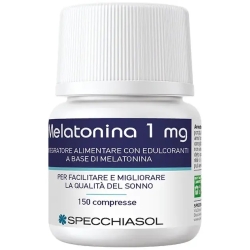 Specchiasol Melatonina 1 mg - integratore per il Sonno 150 compresse