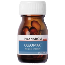 Oleomax Benessere Intestinale 15 Capsule - Integratore per la digestione e la motilità gastrointestinale