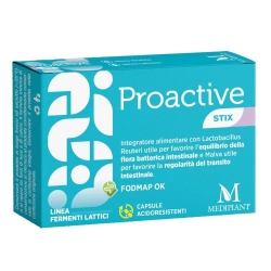 Proactive Stix 20 Capsule - Integratore per l'equilibrio della flora batterica e la regolarità intestinale