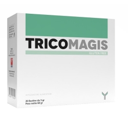 Tricomagis 20 Bustine da 3 gr - Integratore per capelli, unghie e pelle
