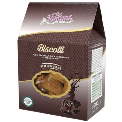 Biscotti al cioccolato di Modica Igp senza glutine 200 gr