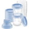 Avent Set Sistema Via - 10 contenitori per conservazione latte materno