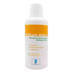 William Attivo - Shampoo - Doccia per Pelli Sensibili 1000 ml