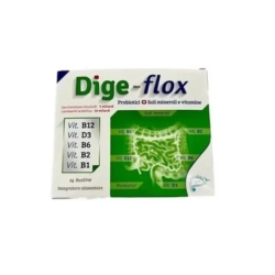 Dige Flox 14 Bustine da 6,5 g - Integratore per la regolarità intestinale e la flora batterica