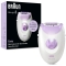 Braun Silk-épil 3 3-000 - Epilatore con 20 pinzette Microgrip, Viola e Bianco