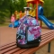 Street Art - Zaino Trolley Premium 2 in 1 per Scuola con Ruote Silenziose