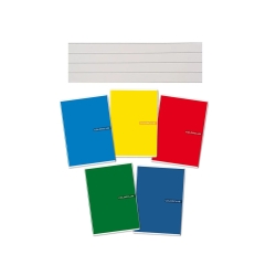 Color Club - 10 Quaderni Rigo 1R 20 + 1 Fogli A5