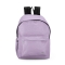 Lurex - Zaino per la Scuola Schienale Imbottito e Rinforzato Spallacci Regolabili 30x40Hx17 cm Lilla