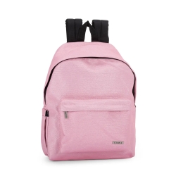 Lurex - Zaino per la Scuola Schienale Imbottito e Rinforzato Spallacci Regolabili 30x40Hx17 cm Rosa