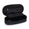 Lurex - Astuccio Ovale Organizzato per Bambini e Ragazzi 22x5Hx7 cm Nero