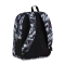 Freethink Jet Black - Zaino Scuola con Doppio Scomparto Porta PC Tablet Tasca Borraccia Ergonomico 34 Litri