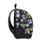 Dual Golden Paint - Zaino Scuola con Doppio Scomparto Tasca PC Tablet Ergonomico 32 Litri