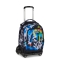 Jack 8WD Buzzy Note Boy - Trolley Zaino Scuola 3 in 1 con 8 Ruote, Ergonomico e Robusto, 34 litri, 40 x 51 x 30 cm