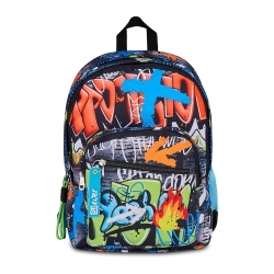 Ever High Flames - Zaino Scuola Doppio Scomparto Schienale Ergonomico 31 Litri, 30 x 41,5 x 23 cm