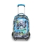 Sj Gang Glace Panther Boy - Trolley Zaino Scomponibile 8 Ruote per Scuola 34 Litri