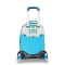 Sj Gang Glace Panther Boy - Trolley Zaino Scomponibile 8 Ruote per Scuola 34 Litri
