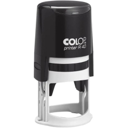 Printer R40 - Timbro Rotondo Autoinchiostrante Personalizzabile Diametro 40 mm (Confezione Ammaccata)
