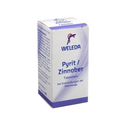Weleda Pyrit-Zinnober - rimedio omeopatico 80 compresse