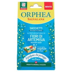 Salvalana Fiori di Artemisia - 3 Sacchetti Profumatori per Cassetti e Armadi 3 x 10 g