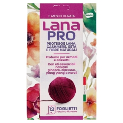 Lana Pro Fascino Floreale - 12 Foglietti Profumati per capi delicati ,armadi e cassetti