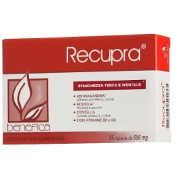 Recupra 36 capsule da 656 mg - Integratore per la stanchezza fisica e mentale