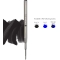 Soft Roll - 2 Refill Per Penna Sfera Montblanc Nero Broad