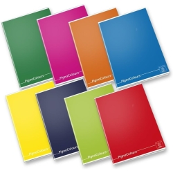 Pigna Colours - 10 Maxi Quaderni Rigatura 0A per 1° e 2° Elementare Formato A4 - Colori assortiti