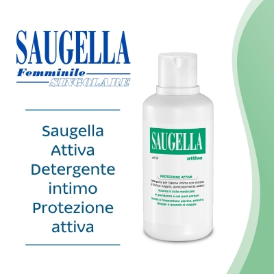 Saugella Attiva - Detergente Intimo Ph 3.5 250 Ml