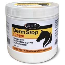 Derm Stop - Crema per dermatite estiva recidivante trattamento per cavalli e pony 250 ml