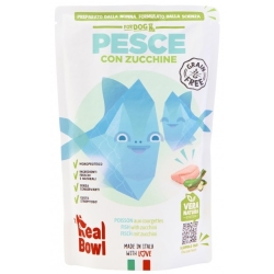 Grain Free Pesce con Zucchine - Alimento completo per cani di tutte le taglie 700 gr