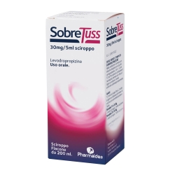 Sobretuss Sciroppo Sedativo Per La Tosse 30 Mg/5 Ml - Flacone Da 200 Ml Con Misurino Dosatore