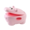 Hippo - Vasino Ergonomico Con Coperchio e Funzione Sgabello Rosa da 6m +