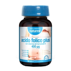 Naturmil - Acido Folico Plus 400 mcg - Integratore utile in gravidanza 90 Compresse