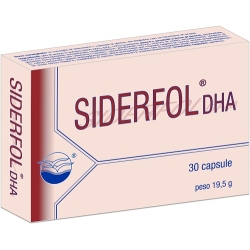 Siderfol Dha 30 Capsule - Integratore a base di ferro