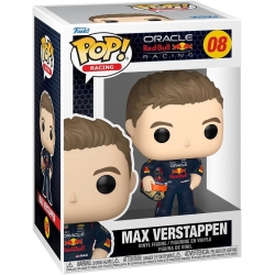 Funko Pop! - Figura di Max Verstappen con Casco n. 08