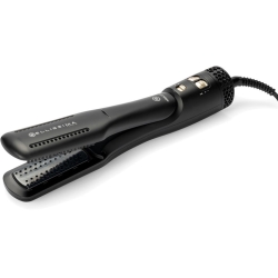 Bellissima Airsleek - Piastra asciugacapelli ad aria 2 in 1 per Capelli lisci Naturali colore Nero